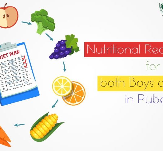 Nutrition requirements during puberty